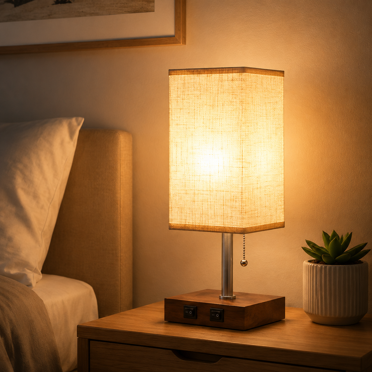 Beamy® AuraCharge Table Lamp