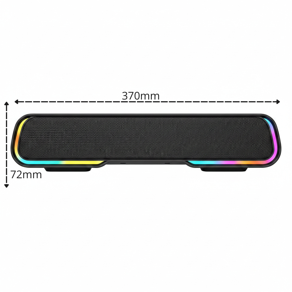 RGB bluetooth soundbar