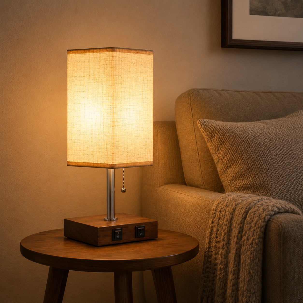 Beamy® AuraCharge Table Lamp