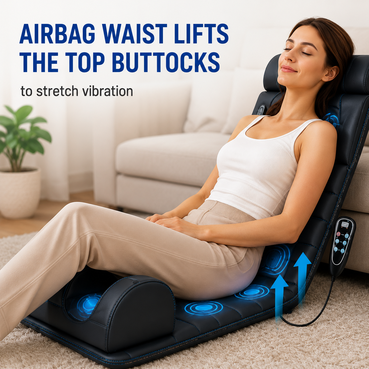 Beamy® body heated massage mat