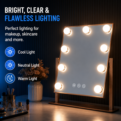 Beamy® make-up mirror