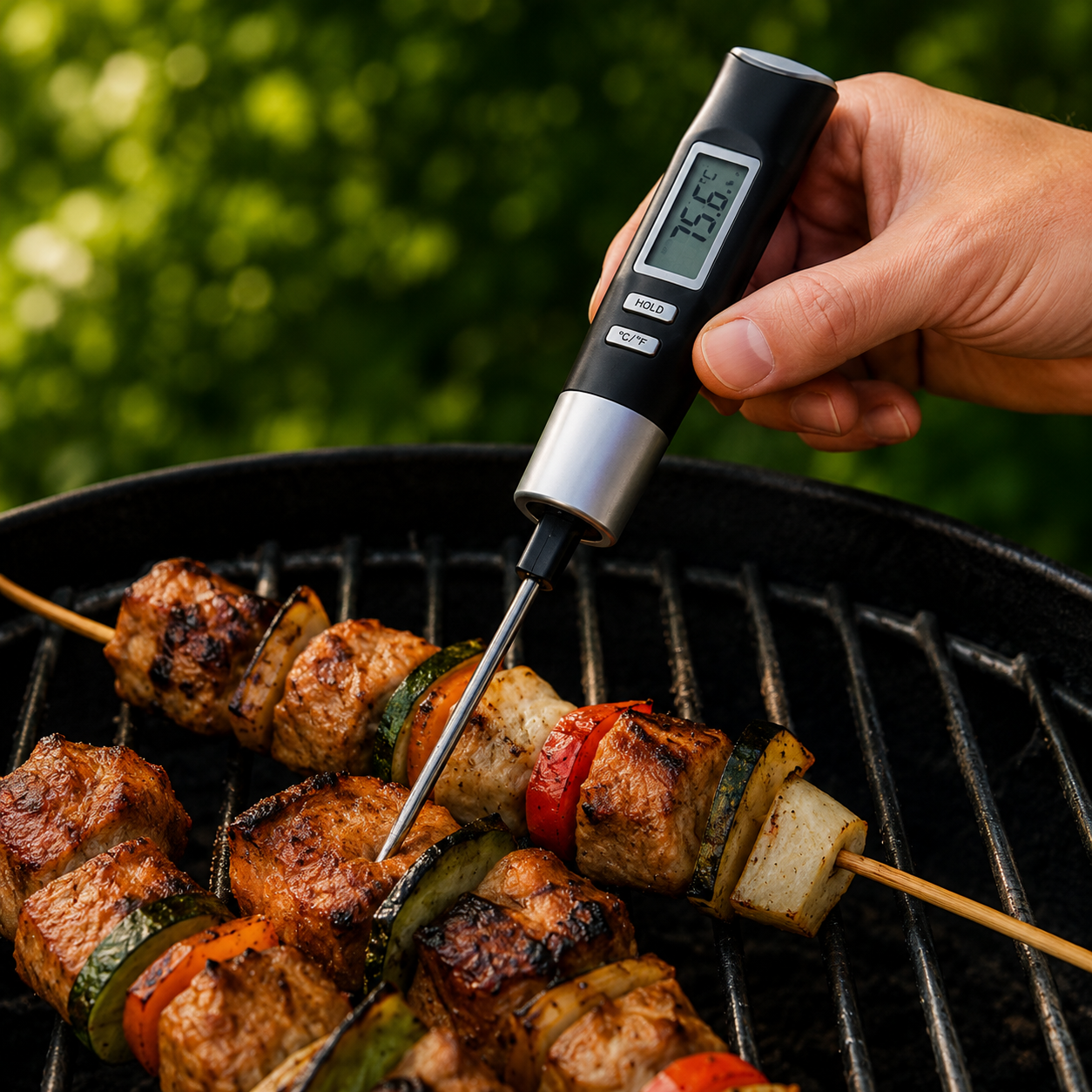Beamy® BBQ temperature fork