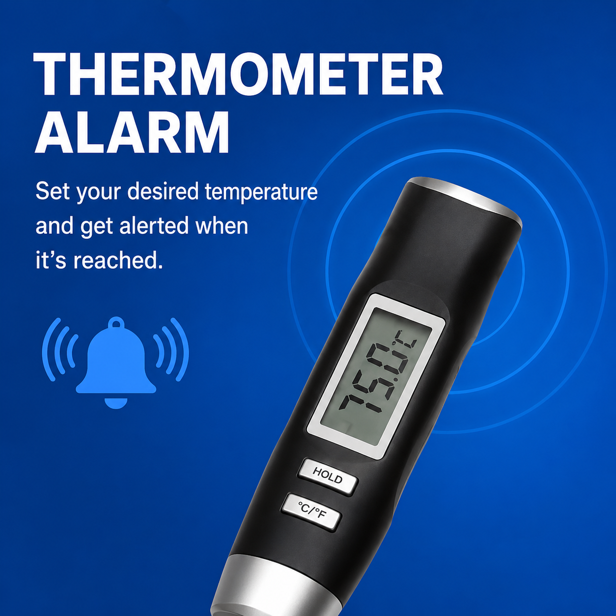 Beamy® BBQ temperature fork