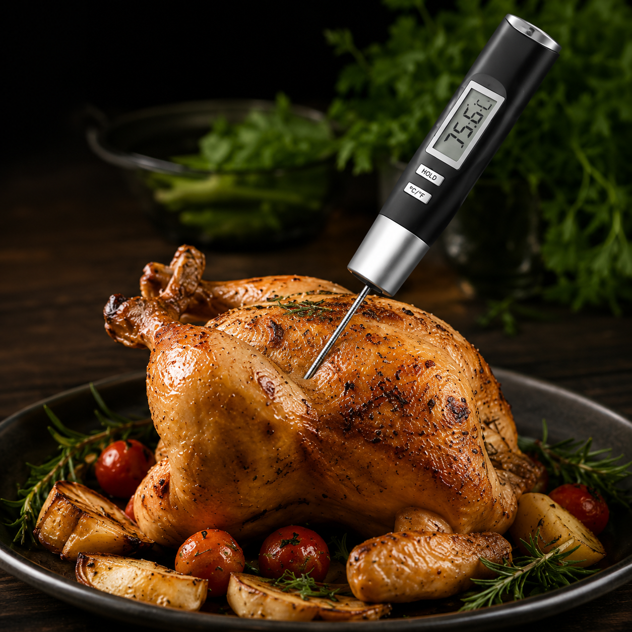 Beamy® BBQ temperature fork