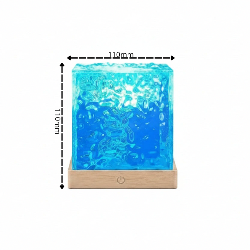 Ocean wave lamp