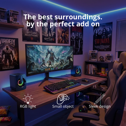 RGB light speakers