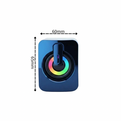 RGB light speakers