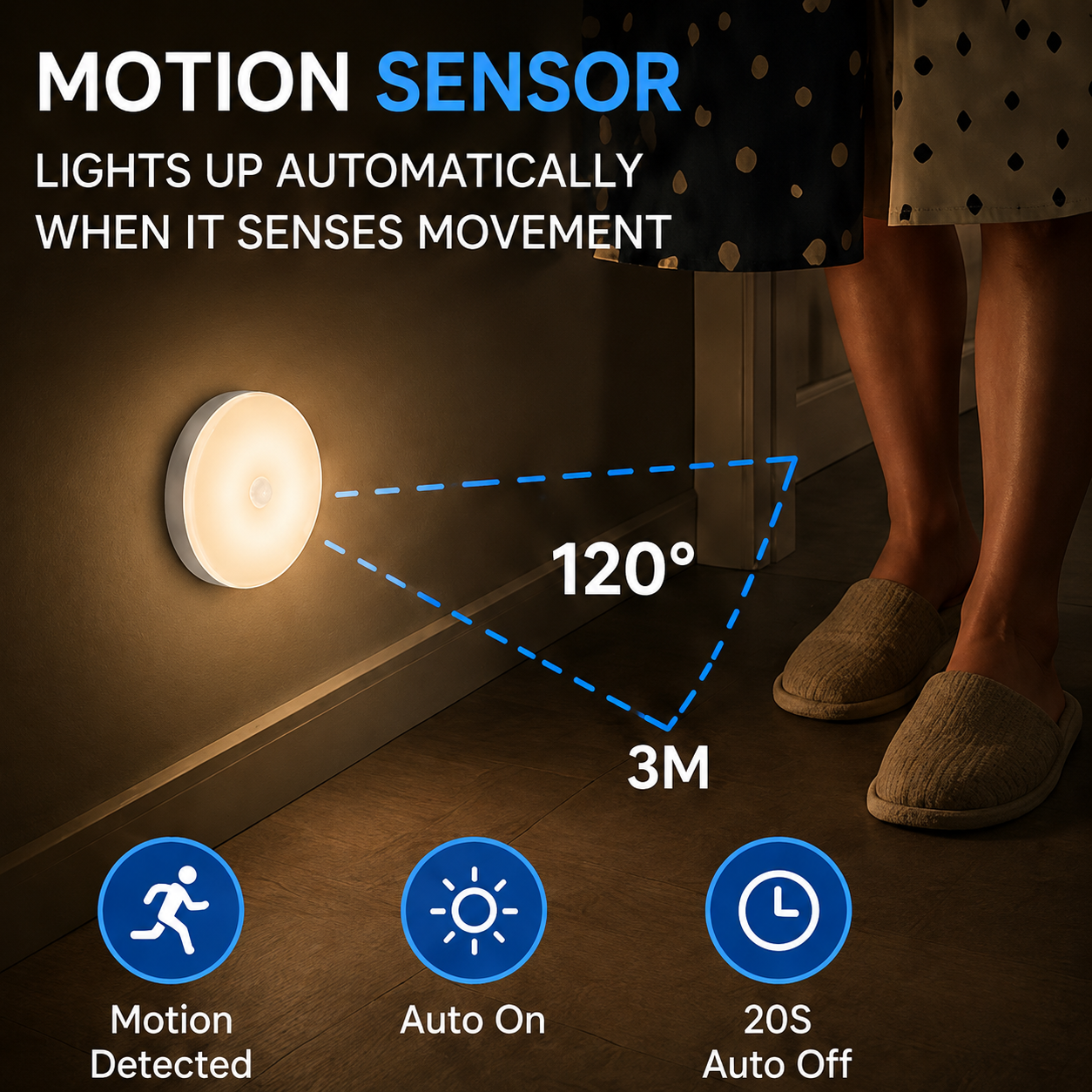 Beamy® Sensored light