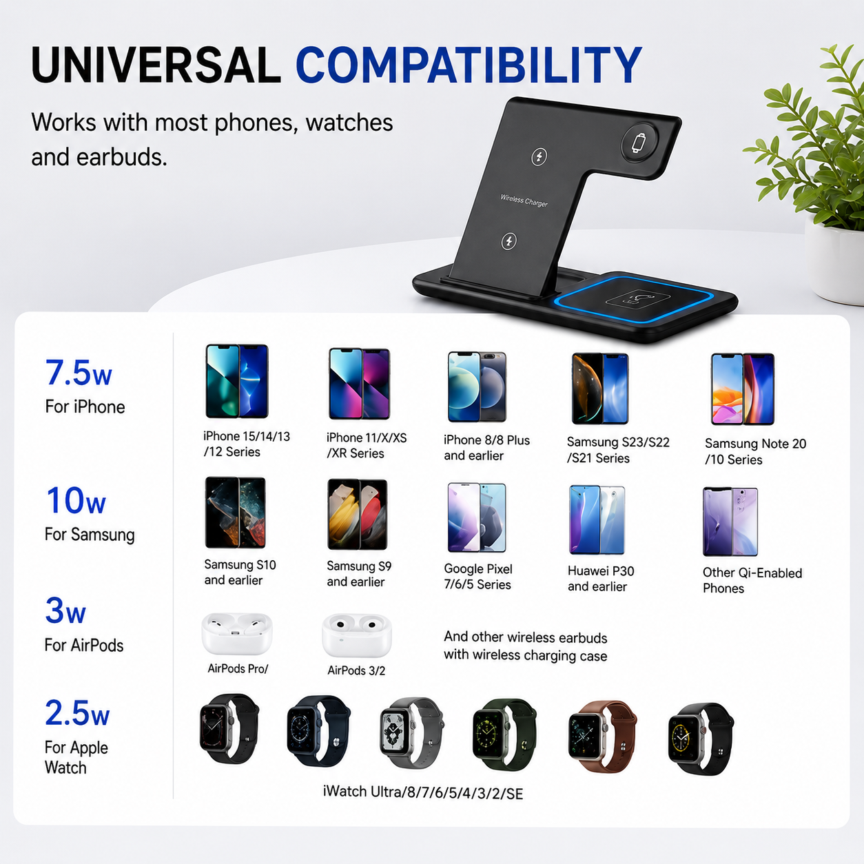 Beamy® Foldable charging station