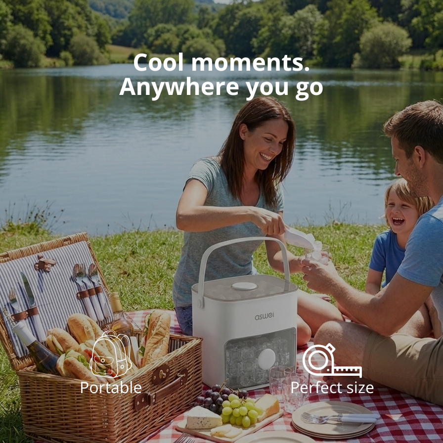 Portable ice maker
