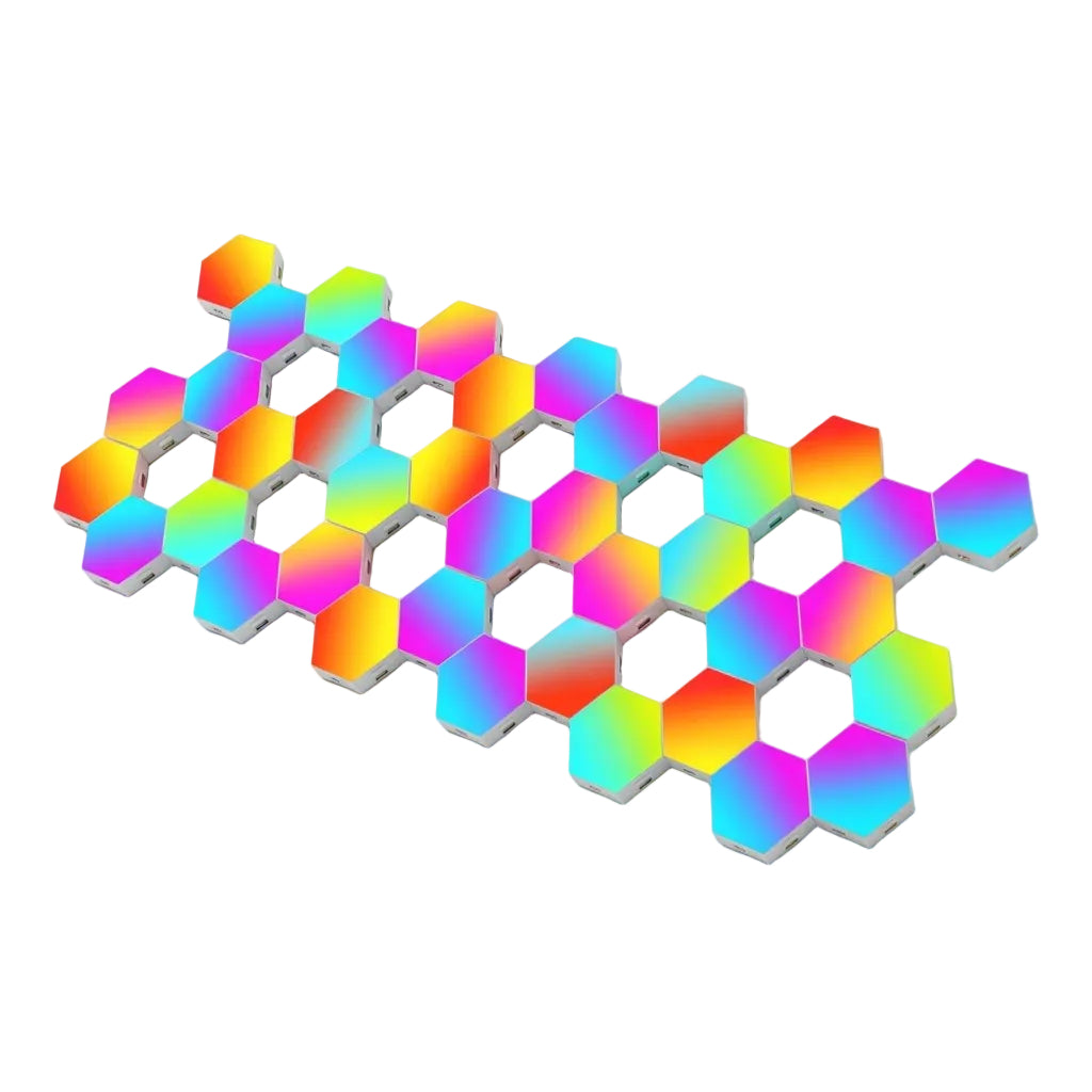 Hexagon light penals