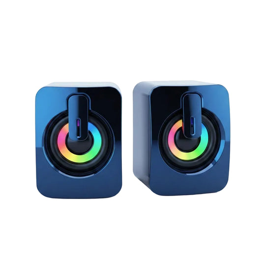 RGB light speakers