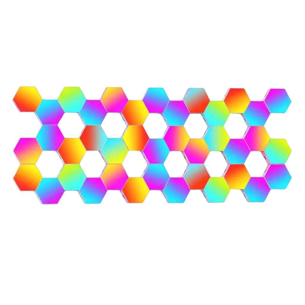Hexagon light penals
