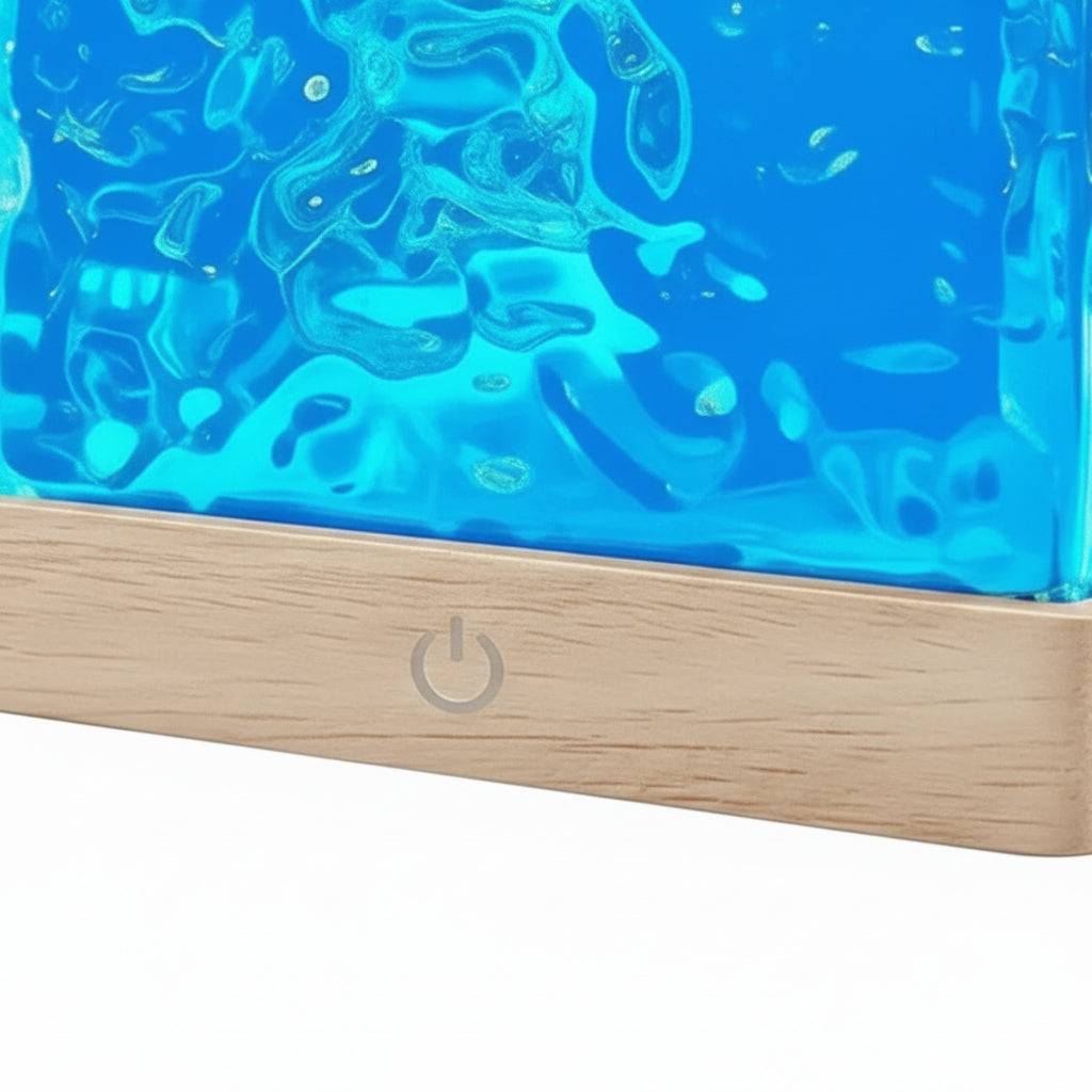 Ocean wave lamp
