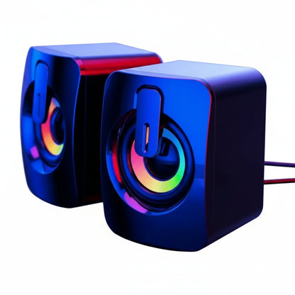 RGB light speakers